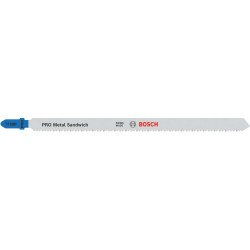 LAMES DE SCIE SAUTEUSE BOSCH T 718 BF POUR MÉTAL-SANDWICH, FLEXIBLES
