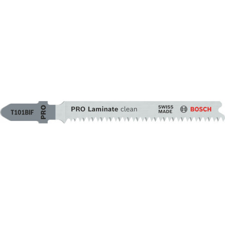 LAMES DE SCIE SAUTEUSE BOSCH T101 BIF POUR STRATIFIÉ - RÉFÉRENCE 2608636431