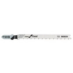 LAMES DE SCIE SAUTEUSE BOSCH T101B CLEAN POUR BOIS
