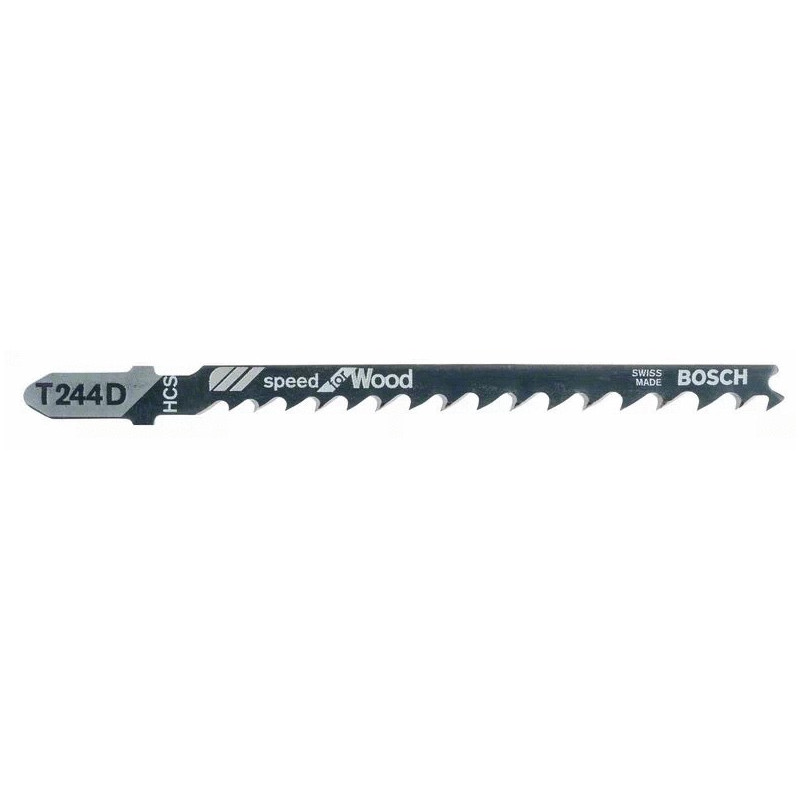 LAMES DE SCIE SAUTEUSE POUR BOIS BOSCH T 244 D SPEED