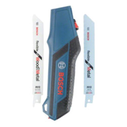 POIGNÉE MANUELLE POUR SCIE SABRE BOSCH AVEC 2 LAMES INCLUSES