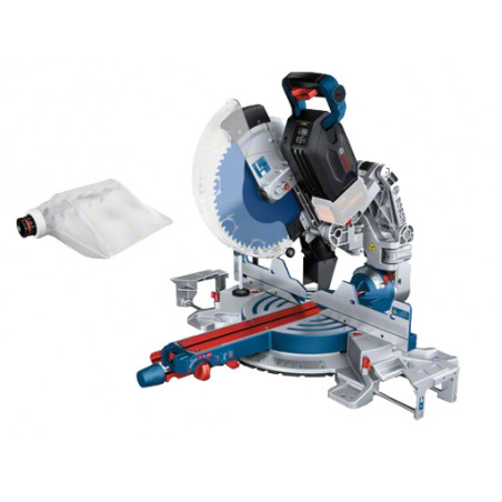 SCIE À ONGLETS RADIALE 18V BITURBO BOSCH GCM 18V-305 GDC - ACCESSOIRES (SANS BATTERIE NI CHARGEUR)