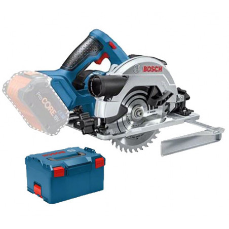 SCIE CIRCULAIRE 18V BOSCH GKS 18V-57G - COFFRET L-BOXX (SANS BATTERIE NI CHARGEUR)