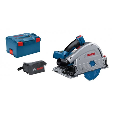 SCIE PLONGEANTE BITURBO 18V BOSCH GKT 18V-52 GC - COFFRET L-BOXX (SANS BATTERIE NI CHARGEUR)