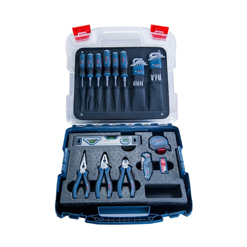 SET D’OUTILS À MAIN PROFESSIONNELS BOSCH 40 PIÈCES - 1600A016BW