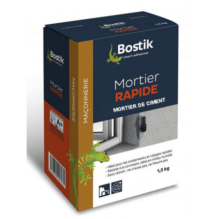 MORTIER BOSTIK À PRISE RAPIDE