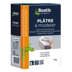 PLÂTRE À MODELER BOSTIK POUDRE FINE - RÉF 3060420