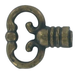 CLÉ DÉCORATIVE EN ZAMAK POUR MEUBLE RUSTIQUE JEAN BROS N°312 CLÉ DÉCORATIVE EN ZAMAK POUR MEUBLE RUSTIQUE JEAN BROS N°312