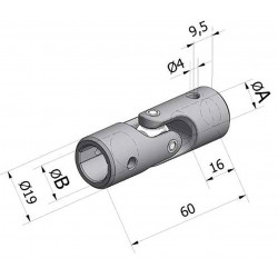 GENOUILLÈRE CHERUBINI Ø19 MM