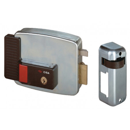 SERRURE ÉLECTRONIQUE CISA DOUBLE CYLINDRE À DOUBLE ENTRÉE