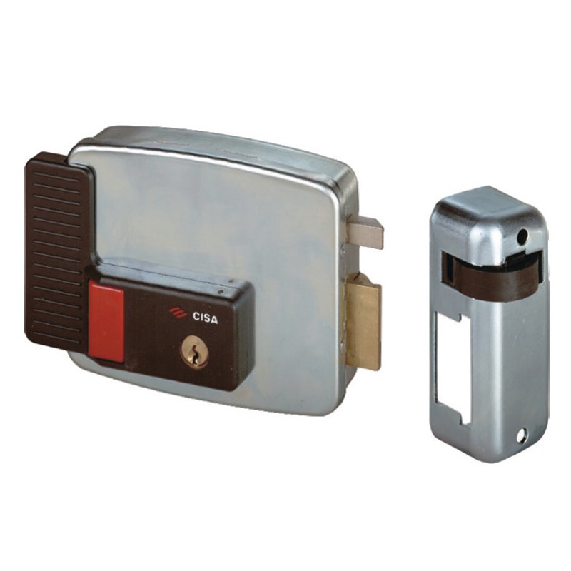 SERRURE ÉLECTRONIQUE CISA DOUBLE CYLINDRE À DOUBLE ENTRÉE