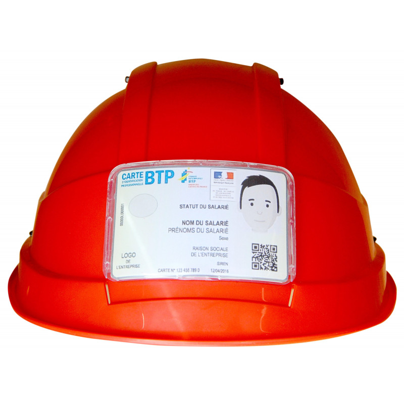 PORTE-BADGE POUR CASQUE KARA ET IRIS - AUBOUEIX - 0376PB
