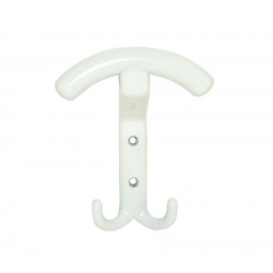 PATÈRE CONTEMPORAINE CADAP À 2 CROCHETS - MODÈLE CR001