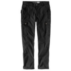 PANTALON CARGO CARHARTT COTON ARMÉ RIPSTOP NOIR COUPE CLASSIQUE