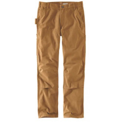 PANTALON DE TRAVAIL STRETCH DUCK RUGGED FLEX CARHARTT NOIR/MARRON 103340