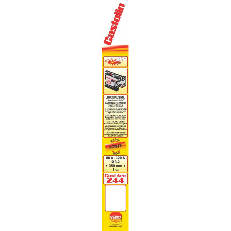 ELECTRODE FONTE CASTOLIN 244 PREMIUM