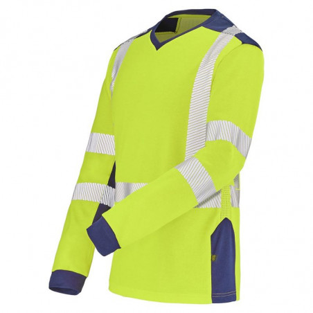T-SHIRT MANCHES LONGUES FLUO SAFE XP CEPOVETT 9T85
