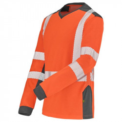 T-SHIRT MANCHES LONGUES FLUO SAFE XP CEPOVETT 9T85