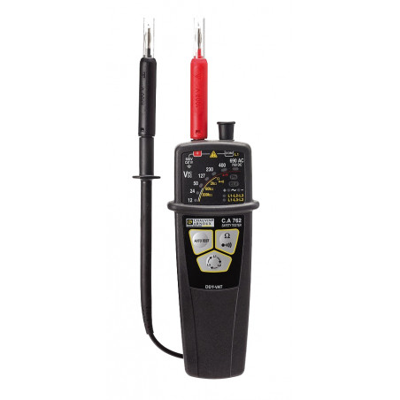 VERIFICATEUR ABSENCE DE TENSION C.A 762 DDT IP2X D4