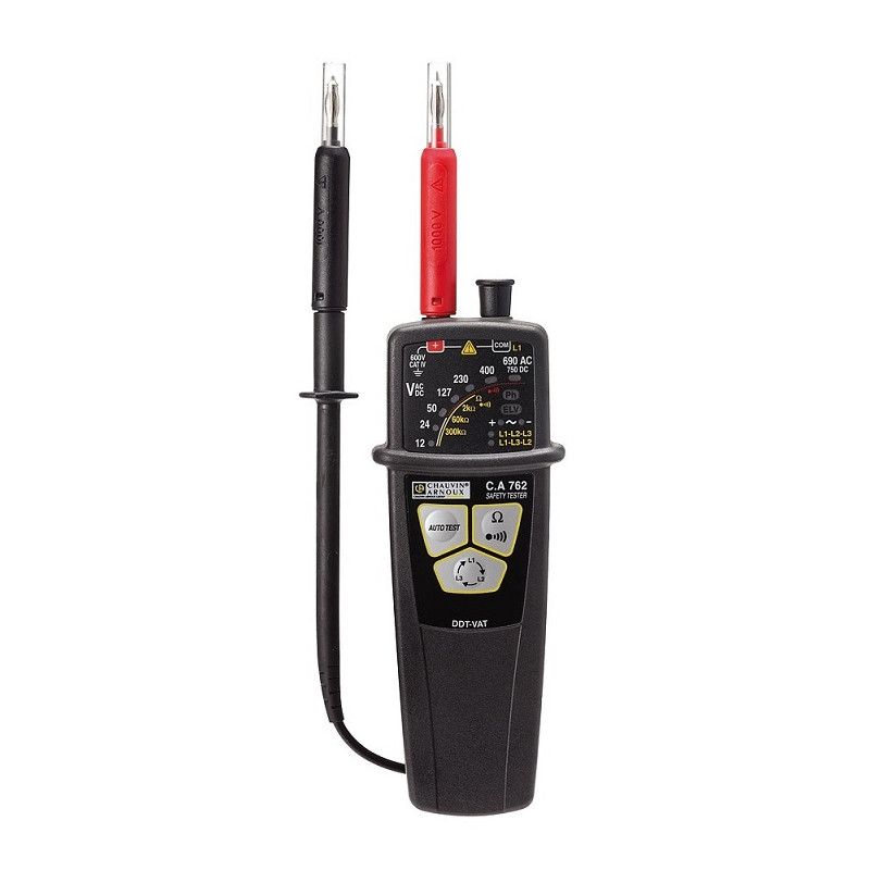 TESTEUR TENSION AC / DC CA762 AVEC LED CHAUVIN ARNOUX P01191762Z