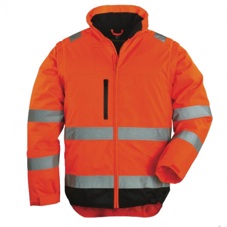 VESTE HI-WAY 2 EN 1 HAUTE VISIBILITÉ COVERGUARD 7HWXO