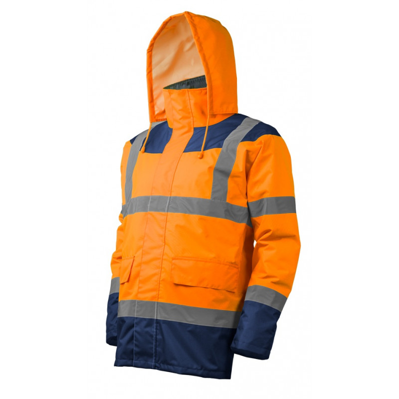 Parka De Pluie HV Haute Visibilité Robuste Coverguard SANGAKU Jaune Fluo S 93002231