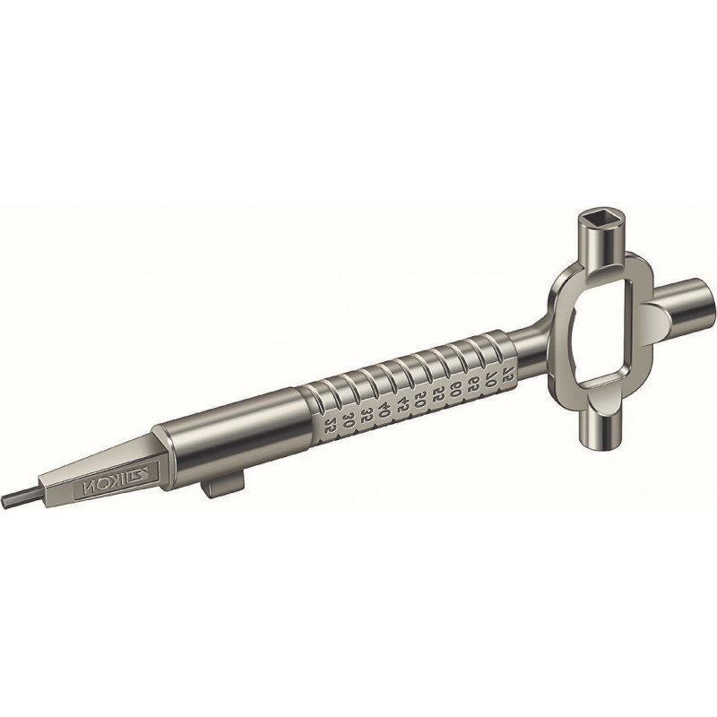 CLÉ DE CHANTIER MULTIFONCTION AVEC MESURE MODÈLE 8160 EFF