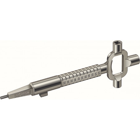 CLÉ DE CHANTIER MULTIFONCTION AVEC MESURE MODÈLE 8160 EFF