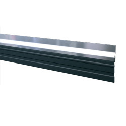 ELLEN 0301003D bas de porte de garage à grande bavette ADS-GL 250 cm noir ELLEN 0301003D bas de porte de garage à grande bavette ADS-GL 250 cm noir