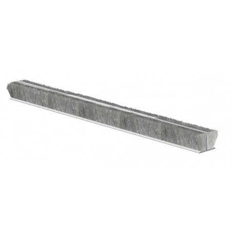 ELLEN 4000013 brosse velours gris pour alu PVC