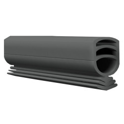 ELLEN 6111193 joint UNIVERSEAL noir pour PVC 25 m