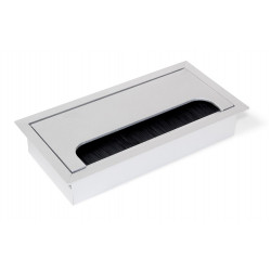 Passe-câble rectangulaire Quadrum Emuca - Modèle 5010062