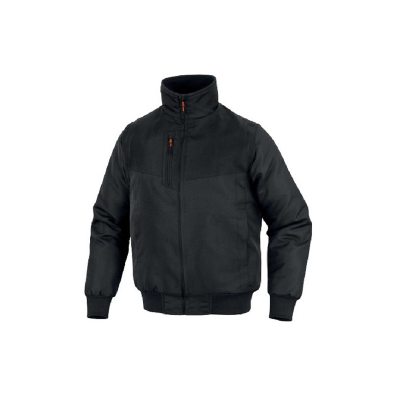 BLOUSON 2 EN 1 RENOV2 À MANCHES AMOVIBLES GRIS/NOIR