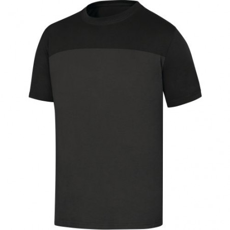 TEE-SHIRT 100% COTON GENOA2 GRIS/NOIR