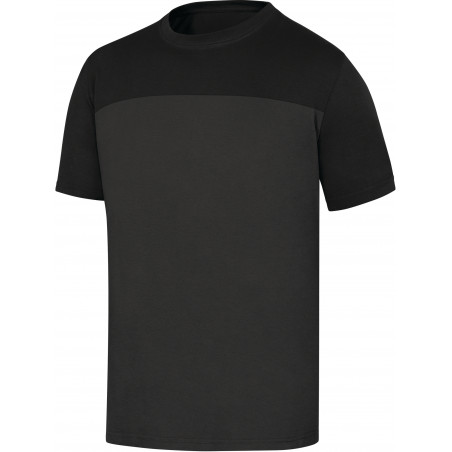 TEE-SHIRT 100% COTON GENOA2 GRIS/NOIR T2XL - DELTA PLUS - GENO2GNXX