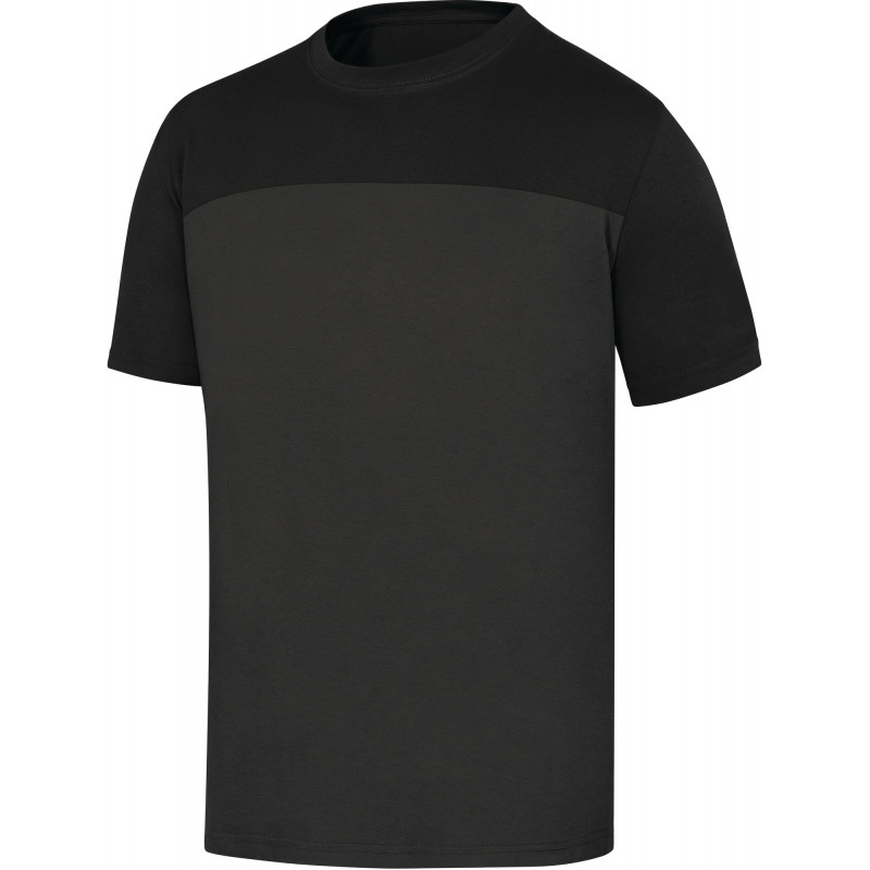 TEE-SHIRT 100% COTON GENOA2 GRIS/NOIR