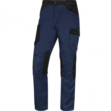 PANTALON DE TRAVAIL MULTIPOCHES MACH 2 V3 BLEU MARINE/BLEU ROI TM - DELTA PLUS - M2PA3BMTM
