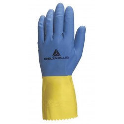 DELTA PLUS VE330BJ08 GANT TREMPÉ DUOCOLOR VE330 EN LATEX FLOQUÉ COTON BLEU/JAUNET8,5 DELTA PLUS VE330BJ08 GANT TREMPÉ DUOCOLOR VE330 EN LATEX FLOQUÉ COTON BLEU/JAUNET8,5