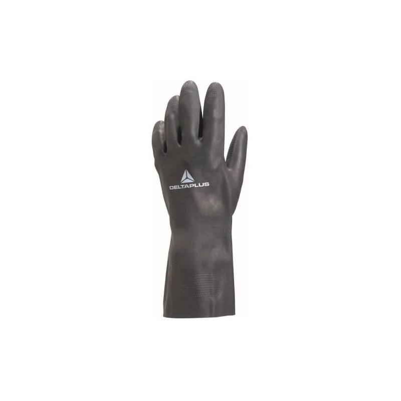 GANT DE TRAVAIL TOUTRAVO NÉOPRÈNE FLOQUÉ COTON NOIR 30CM
