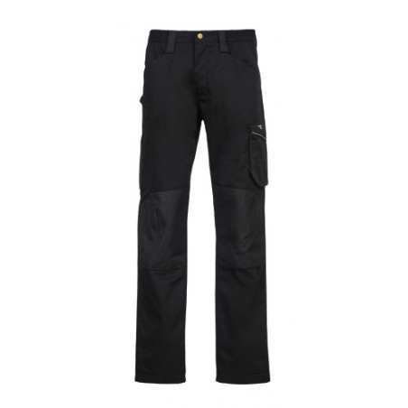 PANTALON DE TRAVAIL AVEC GENOUILLÈRES ROCK PERFORMANCE NOIR
