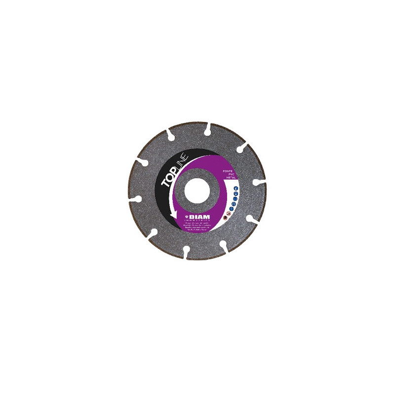 DISQUE DIAMANT ACIER 125 X 22,23 MM