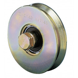 GALET À GORGE V AVEC ROULEMENT À DÉCHARGE COMUNELLO - MODÈLE 306Y