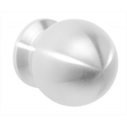 BOUTON BOULE À EMBASE INOX DIAMÈTRE 25 I-132