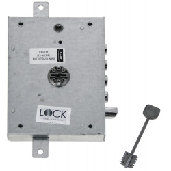 SERRURE 3 POINTS HEAVY DOUBLE PANNETON POUR AT4 P49/P42 DROITE