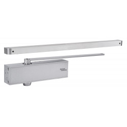 FERME-PORTE DORMA TS 80 ARGENT, FORCE 3, AVEC BRAS À GLISSIÈRE