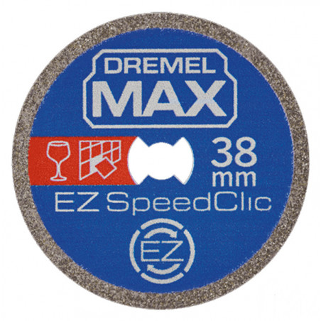 DISQUE DIAMANT MAX S545 EZ SPEEDCLIC D 38 MM POUR FAÏENCE