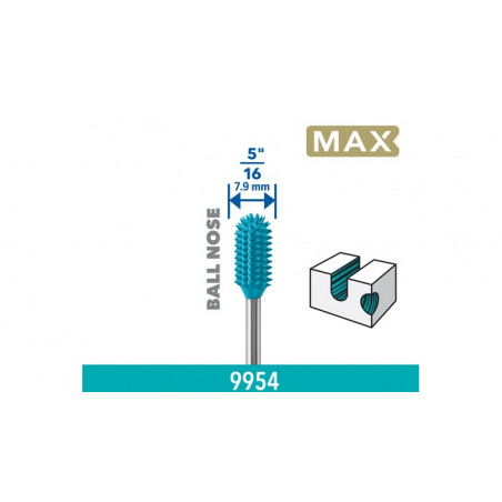 FRAISE MAX À DENTS EN INOX