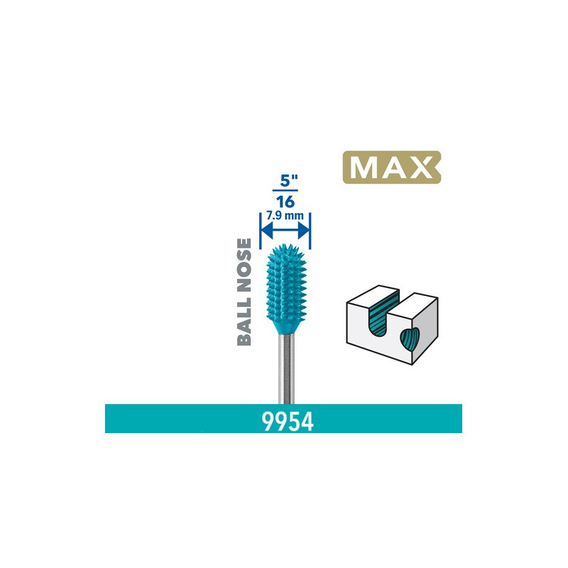 FRAISE MAX À DENTS EN INOX