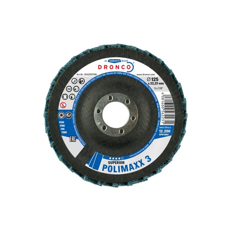 DISQUE A LAMELLES DE POLISSAGE POLIMAXX