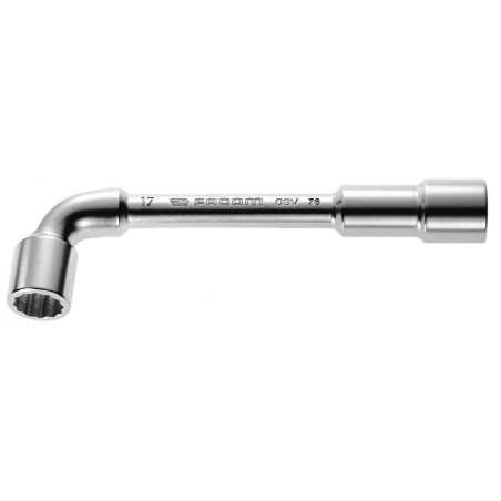 CLÉS À PIPE DÉBOUCHÉES FORGÉES FACOM 12 X 6 PANS MÉTRIQUES - MODÈLE 76